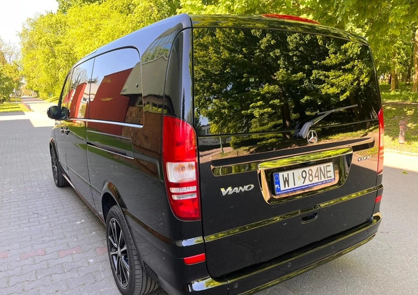 Mercedes-Benz Viano cena 109900 przebieg: 225900, rok produkcji 2013 z Bobowa małe 301